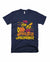 1 2 3 4 - Navy Blue - Unisex Adults T-shirt
