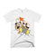 Dhol Pathak - White - Chintoo - Unisex Adults T-shirt