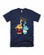 Elephants Diwali - Navy Blue - Unisex Adults T-shirt