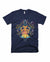 Ganesha Abstract - Navy Blue - Unisex Adults T-shirt