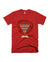 Saraswati - Red - Unisex Adults T-shirt
